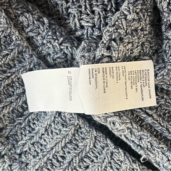 COS Light Blue Knitted Sweater - Picture 6 of 7